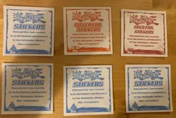 Yu-Gi-Oh!Topps Stickers 1996 Lot of 10 New - Pegasus Foil, Time Wizard Foil - Image 4