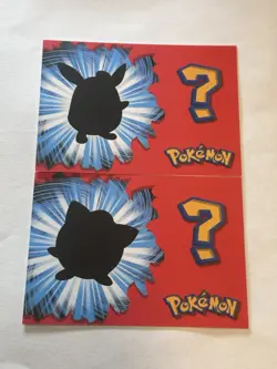 Jigglypuff #39 & Wigglytuff #40 - Who's That Pokemon 2025 - Pokemon Card NM x2 - Image 2