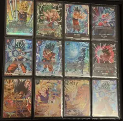 Lot Of 252 Dragon Ball Super Fusion World/Masters Cards (Alt Art, SPR, SLR, SCR) - Image 2