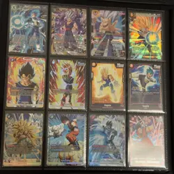 Lot Of 252 Dragon Ball Super Fusion World/Masters Cards (Alt Art, SPR, SLR, SCR) - Image 4