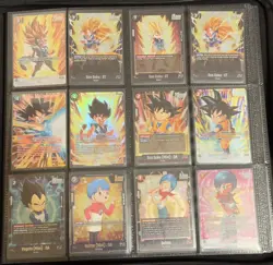 Lot Of 252 Dragon Ball Super Fusion World/Masters Cards (Alt Art, SPR, SLR, SCR) - Image 5