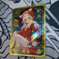 Klee Genshin Impact SSR Goddess Story Anime Waifu Card Girl Foil Doujin - Image 1