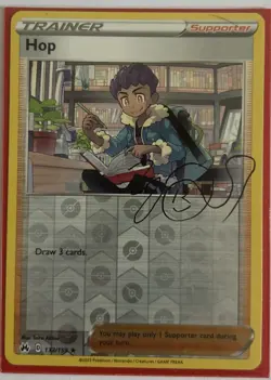 Hop 133/159 Holo Rare Crown Zenith Pokemon TCG Card - Image 1