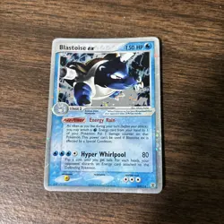 Blastoise ex 104/112 Holo Rare 2004 Pokemon Card – EX Vintage - Image 1
