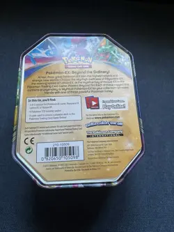 Pokemon Raquaza Tin Can + 50 Pokemon Cards (READ DESCRIPTION) - Image 2