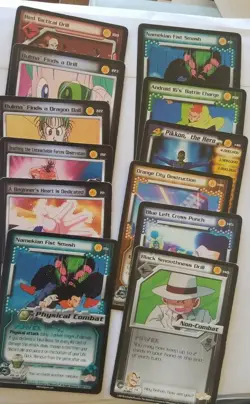 12X DRAGON BALL Z 12 CARD LOT 5 STAR CCG TCG CARDS PIKKON ANDROID NAMEKIAN BULMA - Image 1