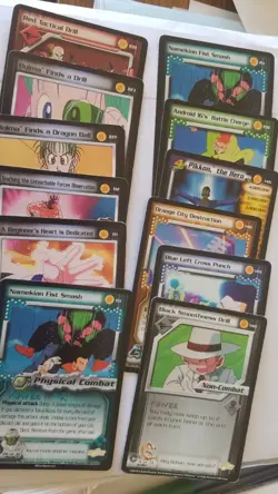 12X DRAGON BALL Z 12 CARD LOT 5 STAR CCG TCG CARDS PIKKON ANDROID NAMEKIAN BULMA - Image 2