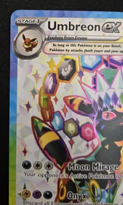 Pokemon TCG Prismatic Evolutions Promo Cards Umbreon EX 176, Espeon EX 175 [b] - Image 3