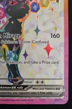 Pokemon TCG Prismatic Evolutions Promo Cards Umbreon EX 176, Espeon EX 175 [b] - Image 5