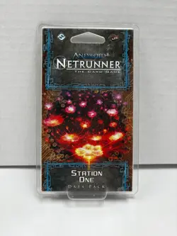 Android Netrunner Station One Data Pack * Sealed NEW OOP - Image 1