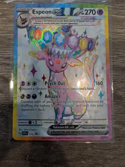Espeon ex - 175 Promo Holo SV: Scarlet & Violet Promo Cards SVP175 NM - Image 1