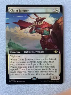 Claim Jumper (Extended Art) Outlaws of Thunder Junction Foil - Image 1