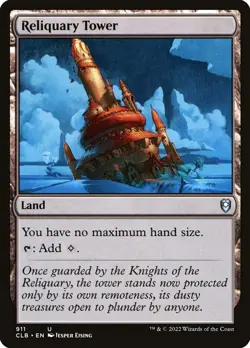 Reliquary Tower: MtG Magic Commander Legends Battle for Baldur's Gate Uncommon - Image 1