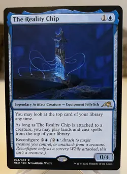 Magic: MTG - The Reality Chip *Kamigawa: Neon Dynasty* Near Mint Rare! - Image 1