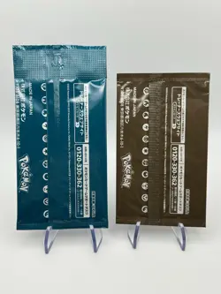 Pokemon Cards Event booster packs set sealed stamped Gym Box Promo Japanese x6 - Image 3