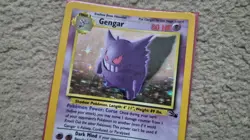 Pokemon TCG Gengar Fossil Holo Card 5/62 Trading Card WOTC 1999 - Image 4