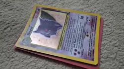 Pokemon TCG Gengar Fossil Holo Card 5/62 Trading Card WOTC 1999 - Image 5