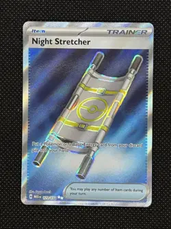 Pokemon TCG NIGHT STRETCHER 173/132 Mega Evolution Ultra Rare - Image 1