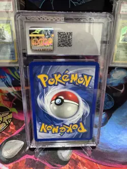 Poliwrath Base Set 13/102 1999 Unlimited Holo, Graded CGC 8.5 NM/MT+ Pokemon 🌀 - Image 2