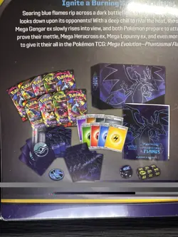 Pokemon Mega Evolution Phantasmal Flames ETB Elite Trainer Box Sealed - Image 5