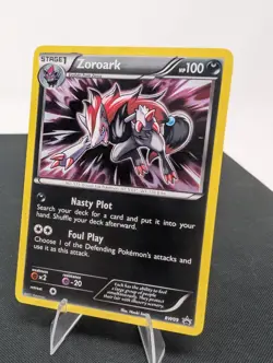 Pokemon TCG Zoroark BW09 Cosmos Holo Black Star Promo - Image 1