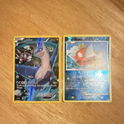 Pokemon TCG Latios & Magikarp Basic Holo English Moderately Damaged - Image 1