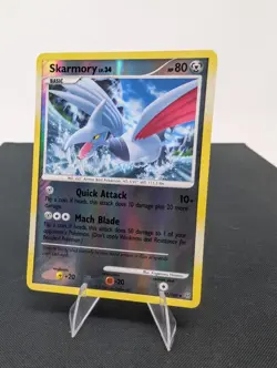 Pokemon Stormfront Skarmory 51/100 Reverse Holo - Image 1