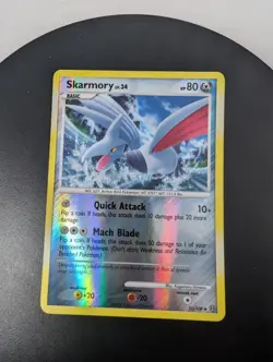 Pokemon Stormfront Skarmory 51/100 Reverse Holo - Image 4