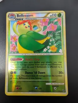 Pokemon TCG Bellossom Reverse Holo Rare HGSS Undaunted 2010 1/90- NM/ VLP - Image 4