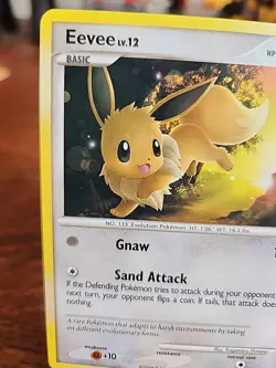 Eevee 63/100 Majestic Dawn Regular 2008 Pokemon TCG - Image 2