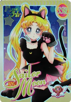 USAGI TSUKINO SSR SM-SSR-003 Sailor Moon Anime Collectible Card - Image 1