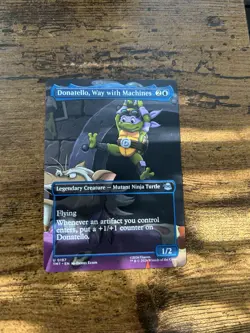 Donatello, Way with Machines (Borderless) Teenage Mutant Ninja Turtles Regular - Image 1