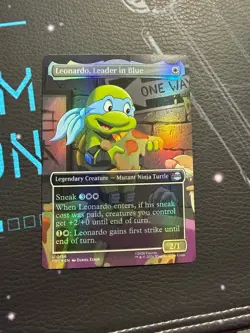 Leonardo, Leader in Blue Teenage Mutant Ninja Turtles Uncommon - Image 1