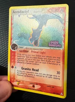 Aerodactyl δ Delta Species 35/110 Pokemon EX Holon Phantoms Reverse Holo Stamped - Image 3