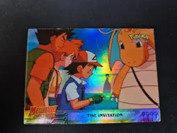 Pokemon The Invitation #13 Mewtwo Strikes Back HOLO RAINBOW Topps MP - Image 2