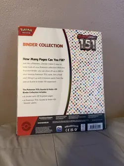 Pokemon TCG Scarlet & Violet - 151 Binder Collection - 4 Packs SEALED English 820650853142 - Image 3