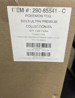 Pokemon TCG: Scarlet & Violet 151 Ultra-Premium Collection Box Case… 820650855412 - Image 4