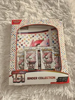 Pokemon TCG Scarlet & Violet - 151 Binder Collection - 4 Packs SEALED English 820650853142 - Image 1