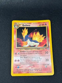 POKEMON QUILAVA 46/111 NEO GENESIS NON HOLO - NM/LP - Image 1