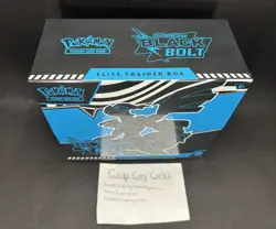 POKEMON SCARLET AND VIOLET BLACK BOLT ELITE TRAINER BOX ETB [NEW SEALED] - Image 1
