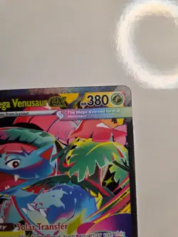 Pokemon Mega Evolution Mega Venusaur EX 177/132 Special Illustration Rare SIR NM - Image 4