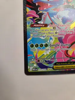 Pokemon Mega Evolution Mega Venusaur EX 177/132 Special Illustration Rare SIR NM - Image 5