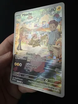 Pokemon TCG Scarlet & Violet 151 Pikachu Illustration Rare Holo 173/165 - Image 3