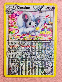 Cinccino | RC19/RC25 | BW Legendary Treasures | 2013 Pokemon Card | Holo | LP - Image 1