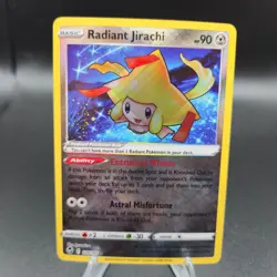 Radiant Jirachi 120/195 Pokemon Card - SWSH12: Silver Tempest - NM - Image 1