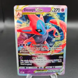 Deoxys VSTAR SWSH268 Pokemon Card - Sword & Shield Promo - NM - Image 1