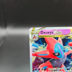 Deoxys VSTAR SWSH268 Pokemon Card - Sword & Shield Promo - NM - Image 3