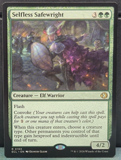 Selfless Safewright R 0193 Rare Lorwyn Eclipsed Near Mint Card Game MTG TCG - Image 1