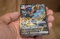 Pokemon TCG Greninja EX 132 Scarlet & Violet Promo Card NM Condition - Image 2