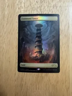 Command Tower - MTG - Foil Textless Tower Promo LP - Image 1